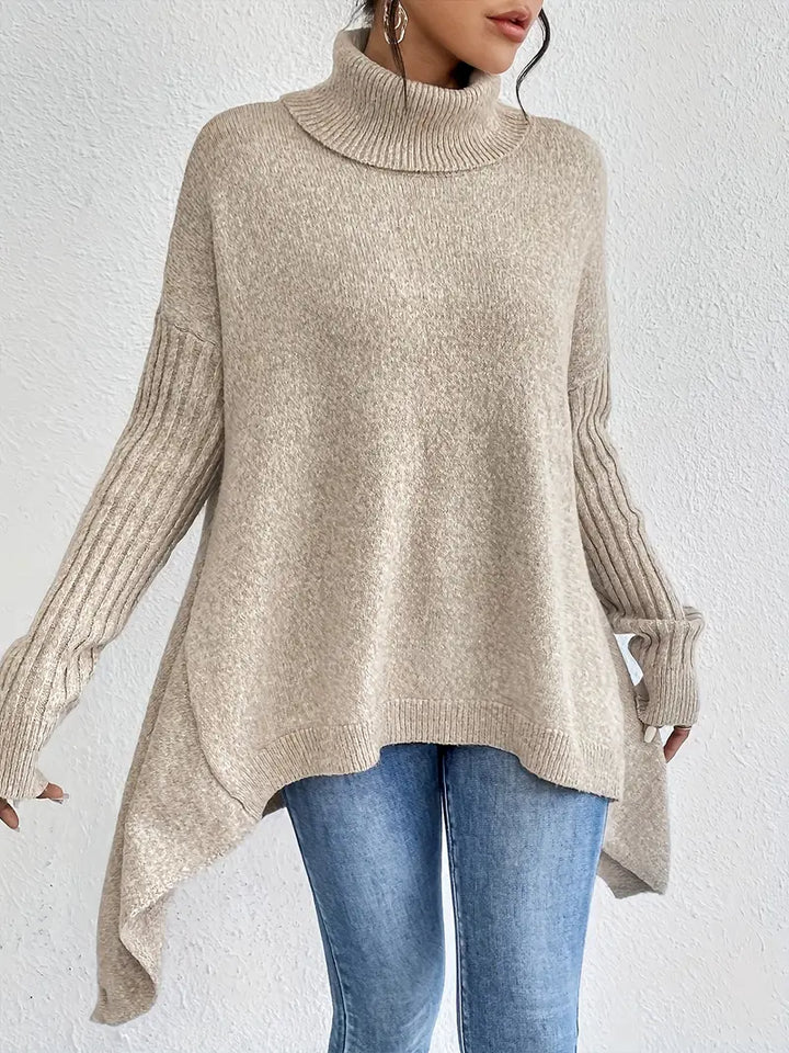 Mila | High Neck Sweater with Loose Fit
