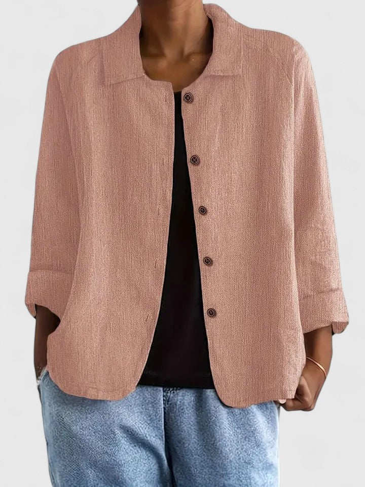 Jenny | Timeless Cotton Lightweight Blouse