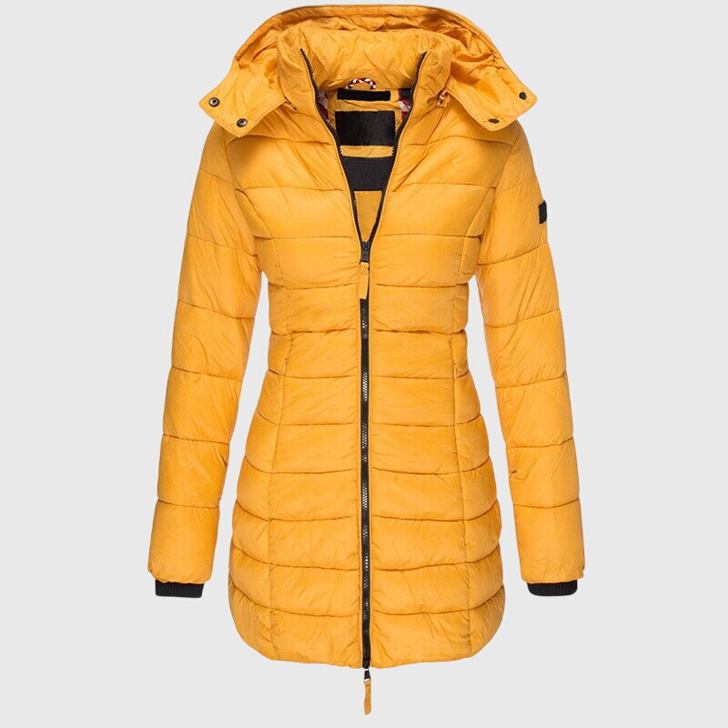 Elise- Extended Length Down Coat