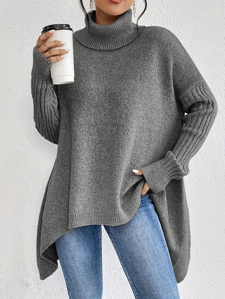 Mila | High Neck Sweater with Loose Fit