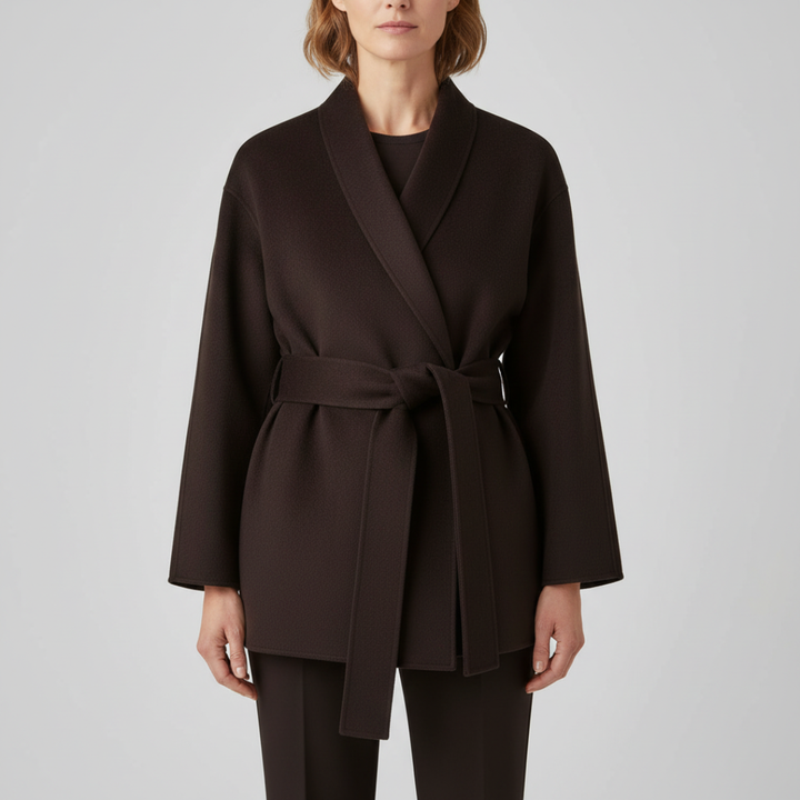 Brinley | Belted Wrap Jacket