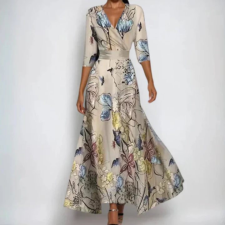 Mavis |  Luxury Floral Dress