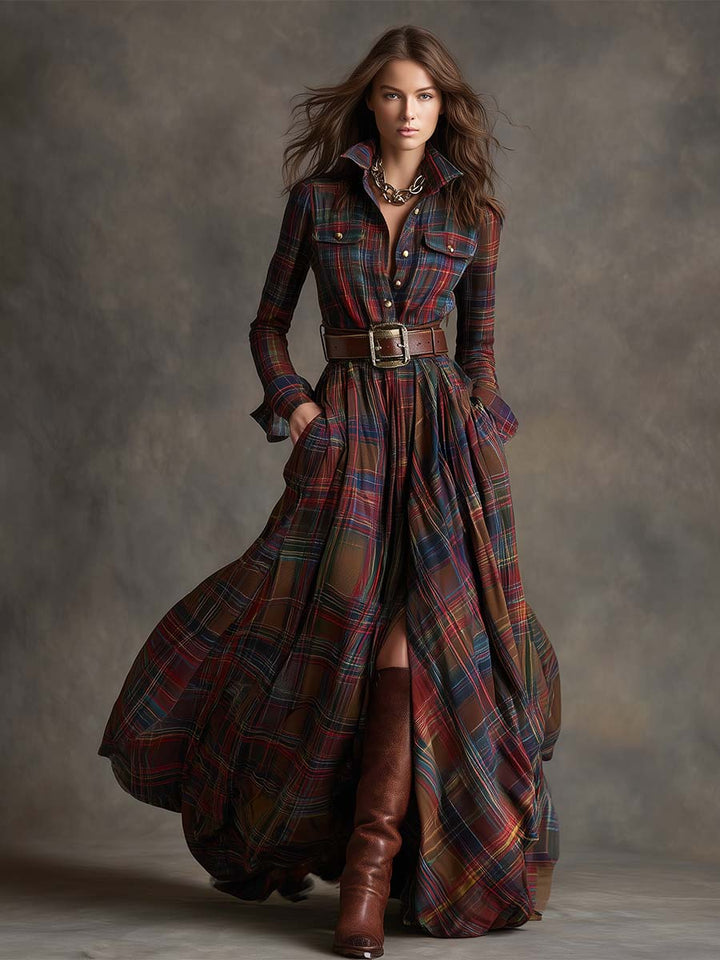 Paizley | Classic Button-Up Shirt Dress