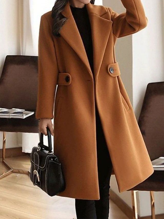 Delilah | Elegant Tailored Belted Silhouette Overcoat