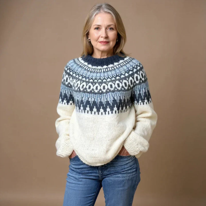 Mia | Luxurious Icelandic Knit Sweater
