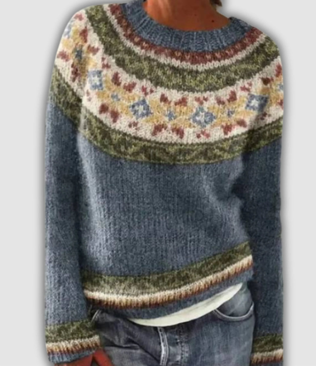Emily | Classic Heritage Knit Sweater