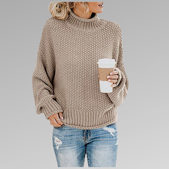 Olivia | High-Collared Sweater
