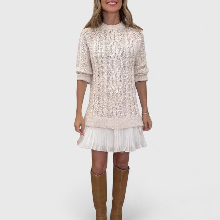 Elora - Sophisticated Sweater Dress