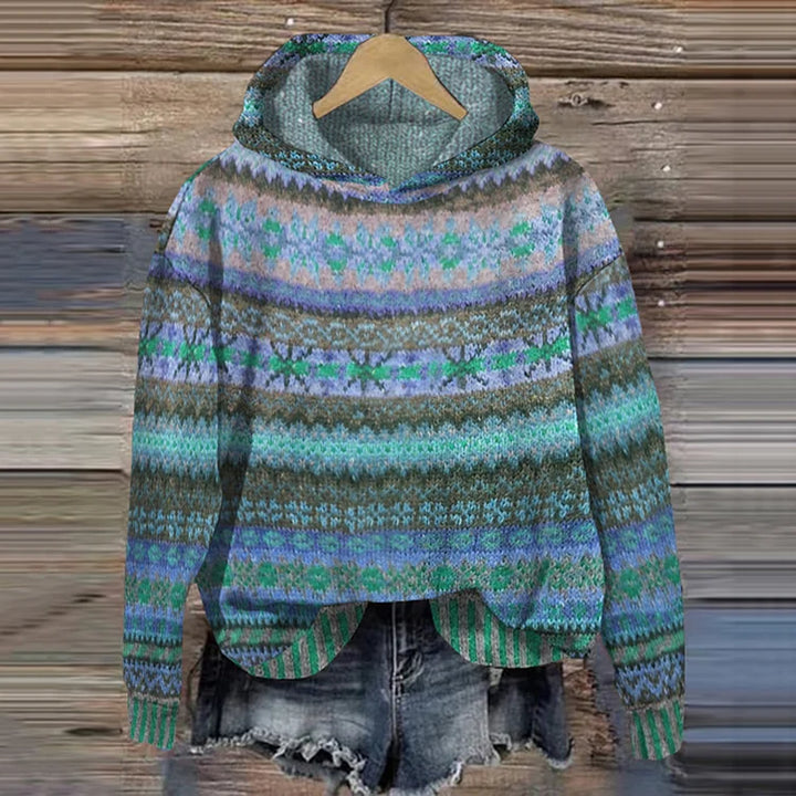 Anja™ - Warm Ethnic Knit Sweater