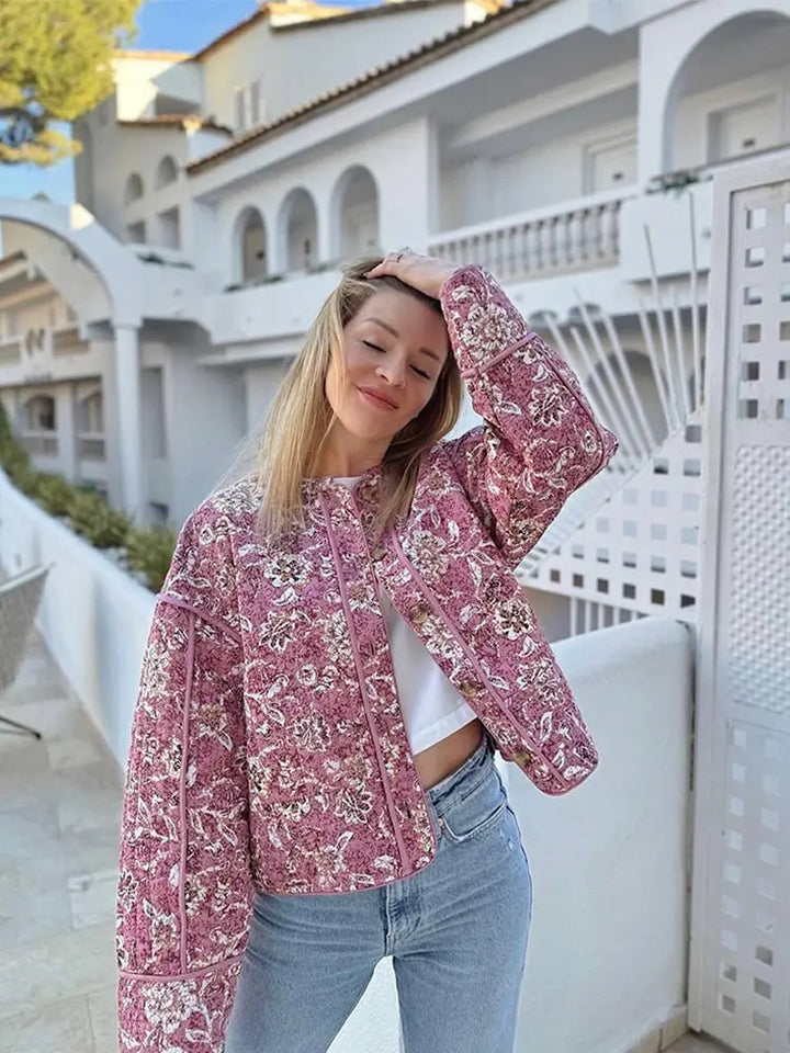 Nicole | Trendy Printed Jacket