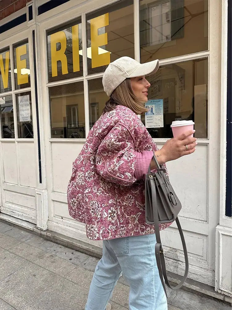 Nicole | Trendy Printed Jacket