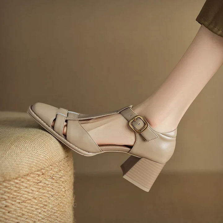 Annie | Square-Toed Sandals