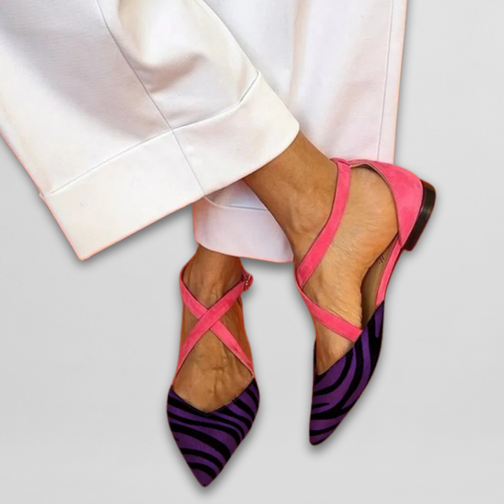 Fern™ | Strappy Ballerina Flats