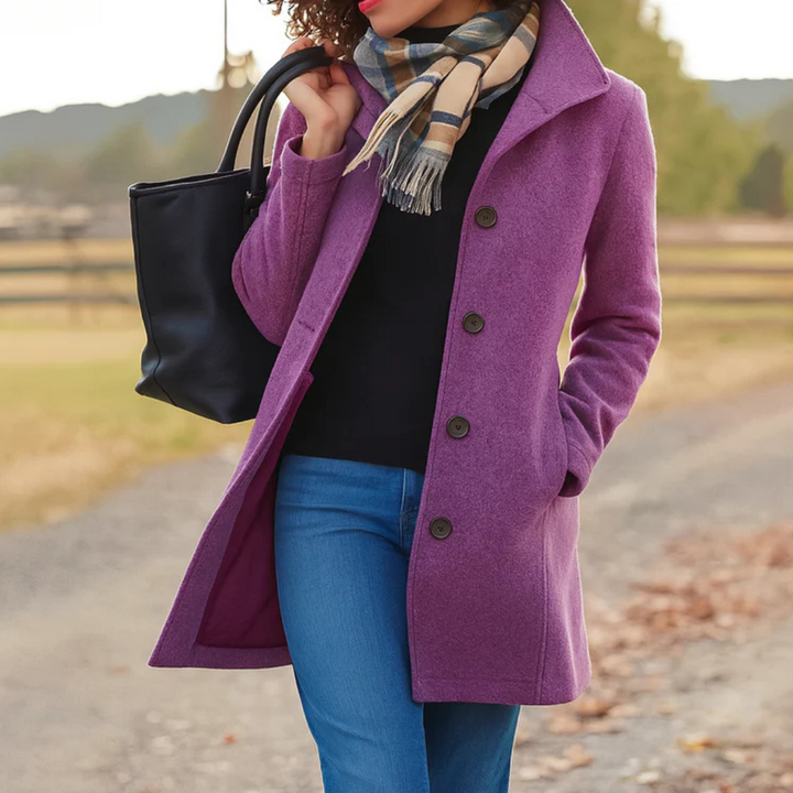 Aurora | Classic Single-Breasted Coat