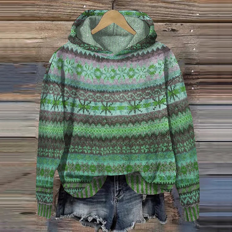 Anja™ - Warm Ethnic Knit Sweater