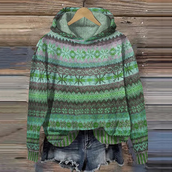 Anja™ - Warm Ethnic Knit Sweater