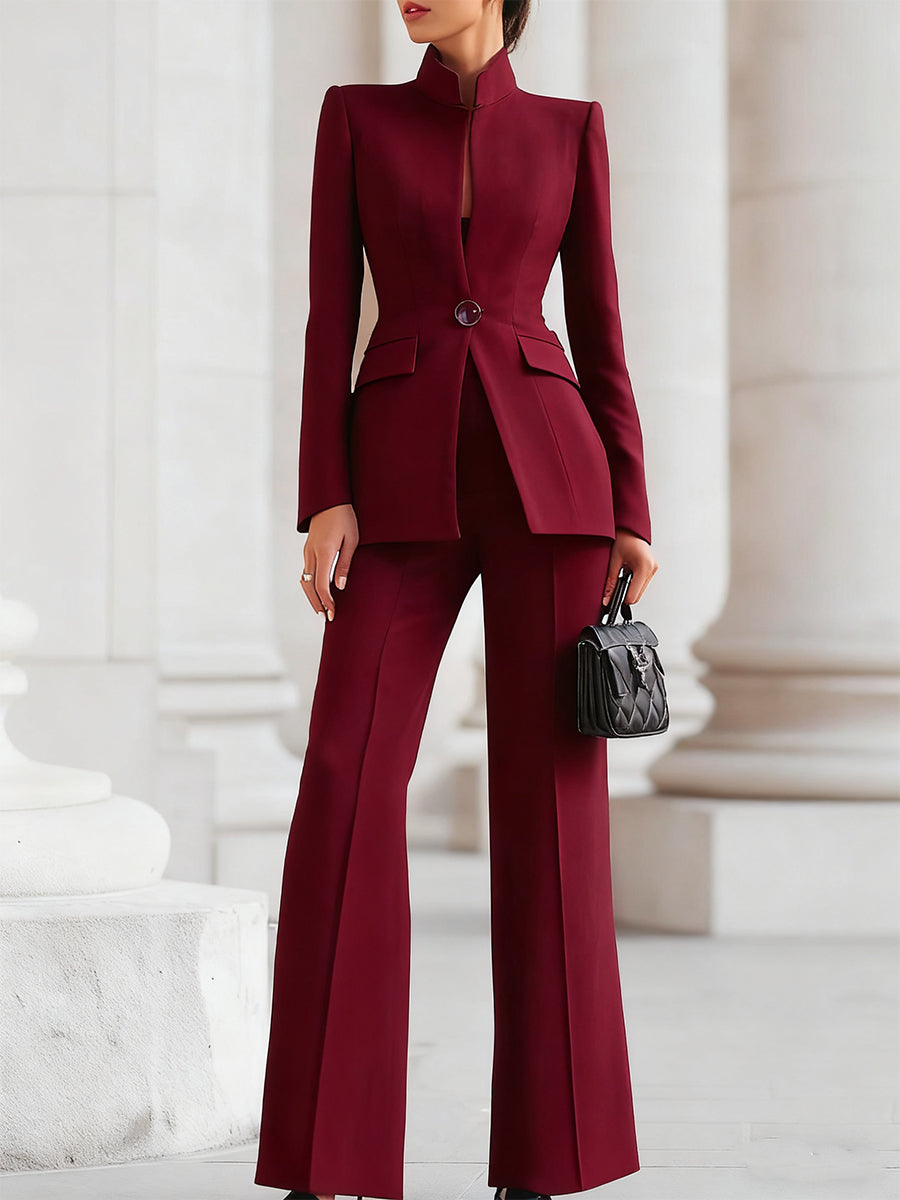 Louisa | Elegant Blazer & Trouser Suit Set