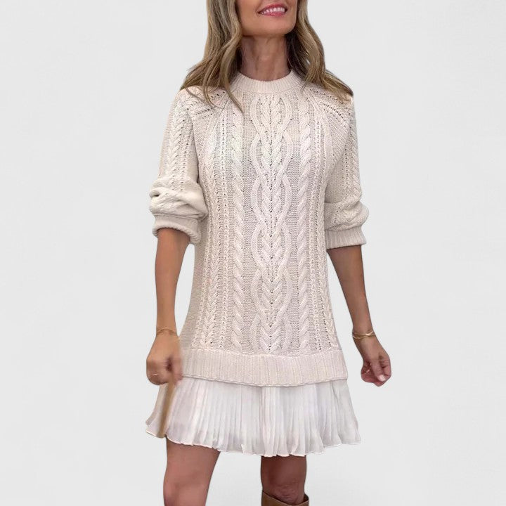 Elora - Sophisticated Sweater Dress