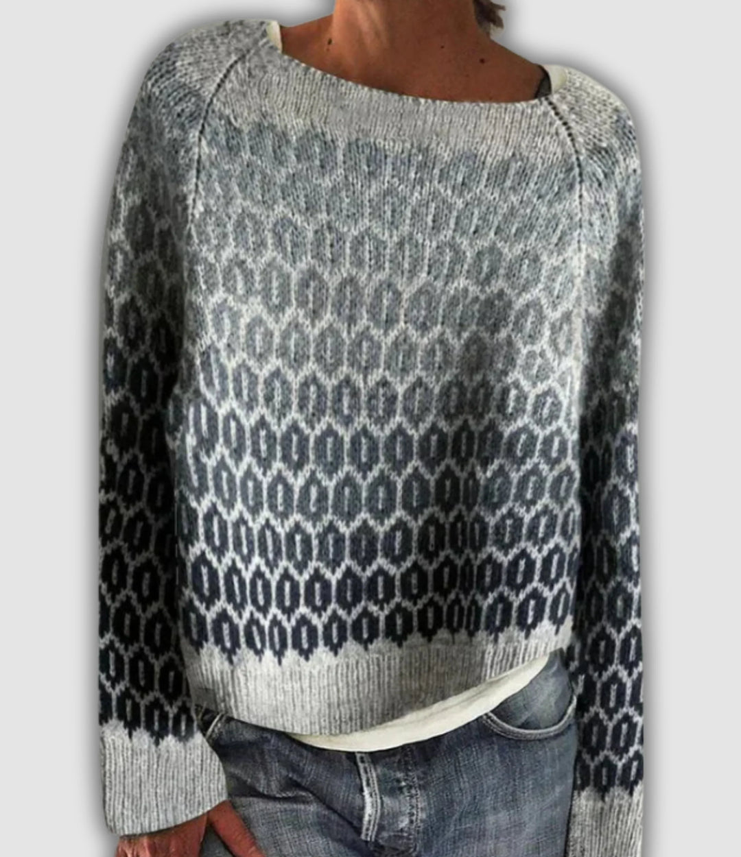 Evelora | Retro-Inspired Knit Sweater