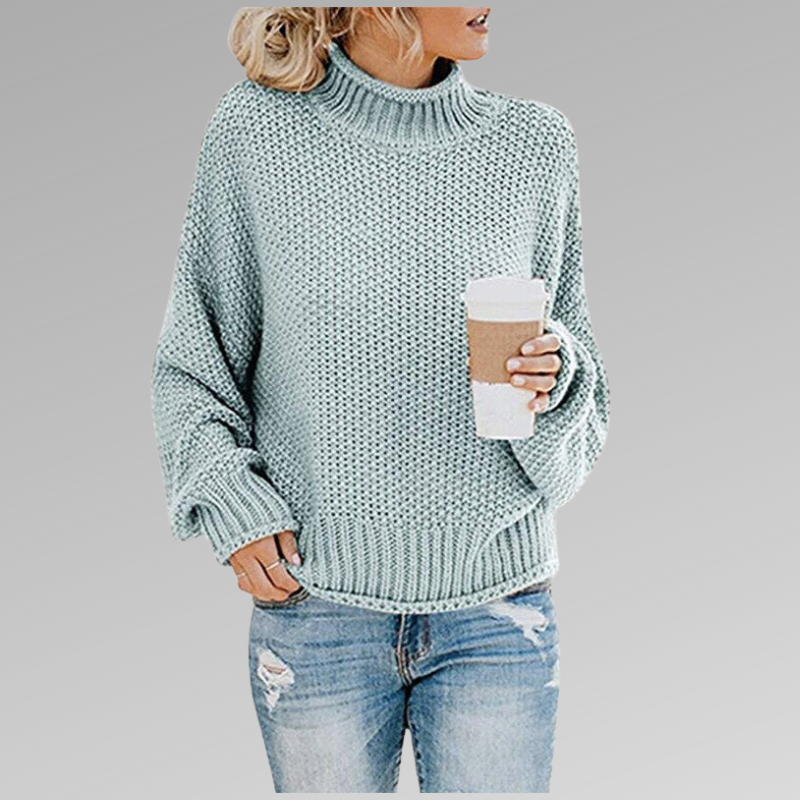 Olivia | High-Collared Sweater