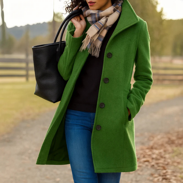 Aurora | Classic Single-Breasted Coat