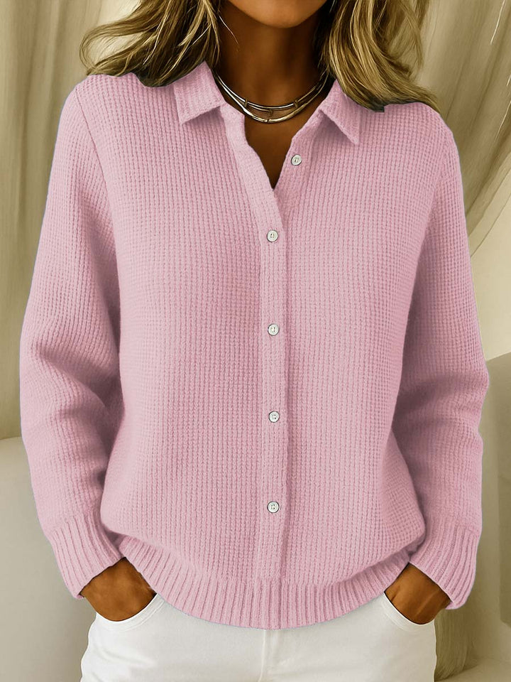 Eliza | Classic Knit Button Cardigan