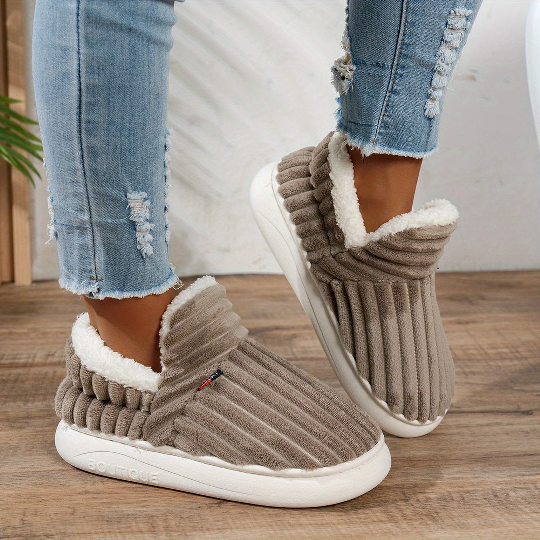 Olga | Soft-Lined House Slippers