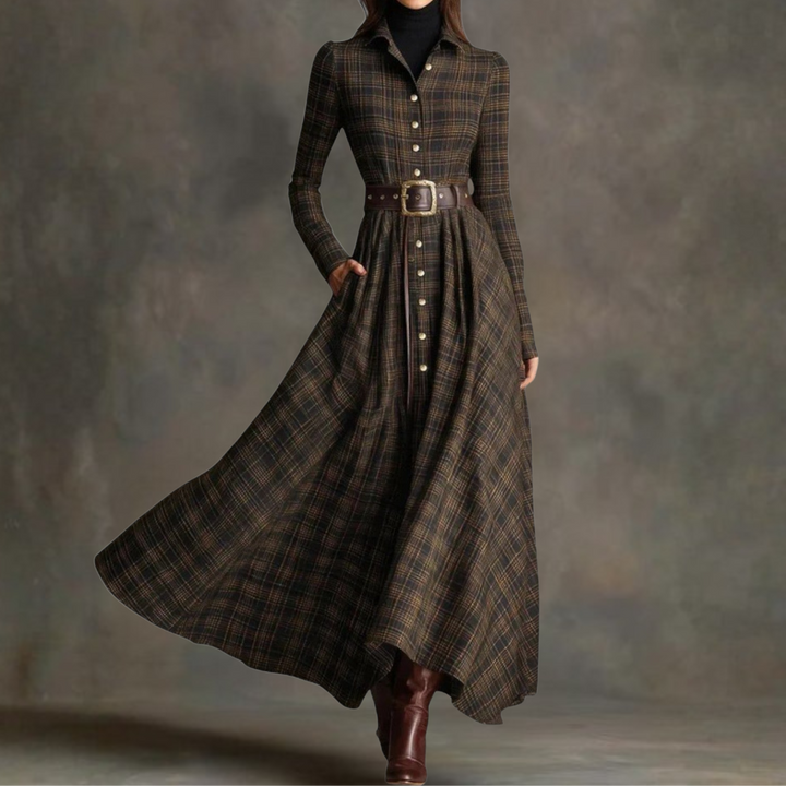 Natalya  | Vintage Maxi Dress