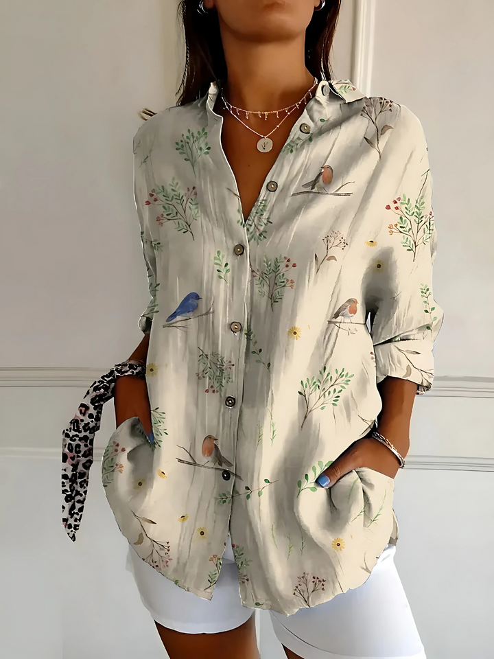Viana | Blooming Wave Blouse