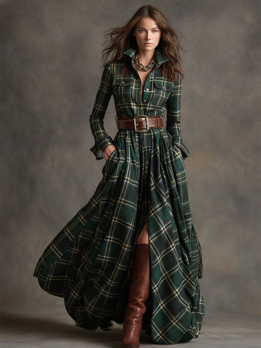 Paizley | Classic Button-Up Shirt Dress