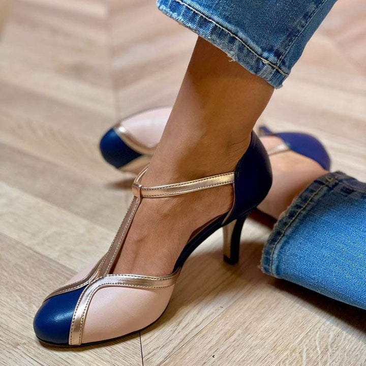 Verena | T-Strap Heels