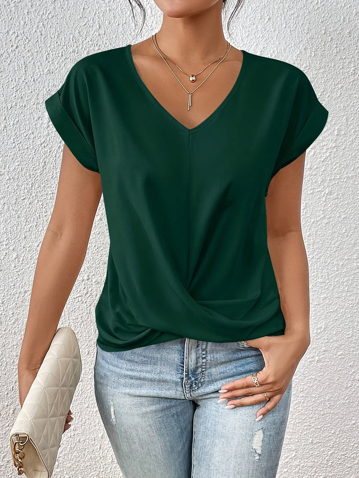 Sophia | Casual T-Shirt with V-Neck