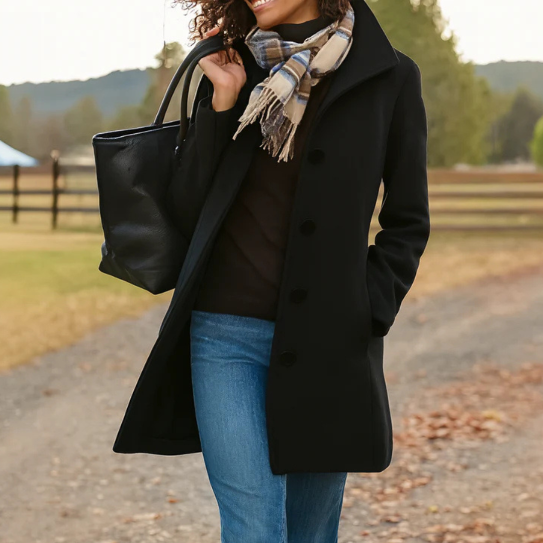 Aurora | Classic Single-Breasted Coat