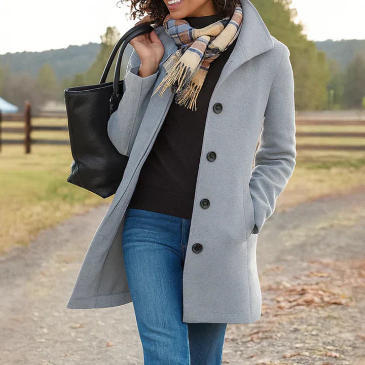 Aurora | Classic Single-Breasted Coat