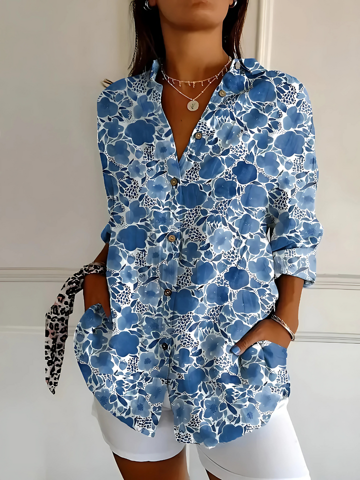Viana | Blooming Wave Blouse