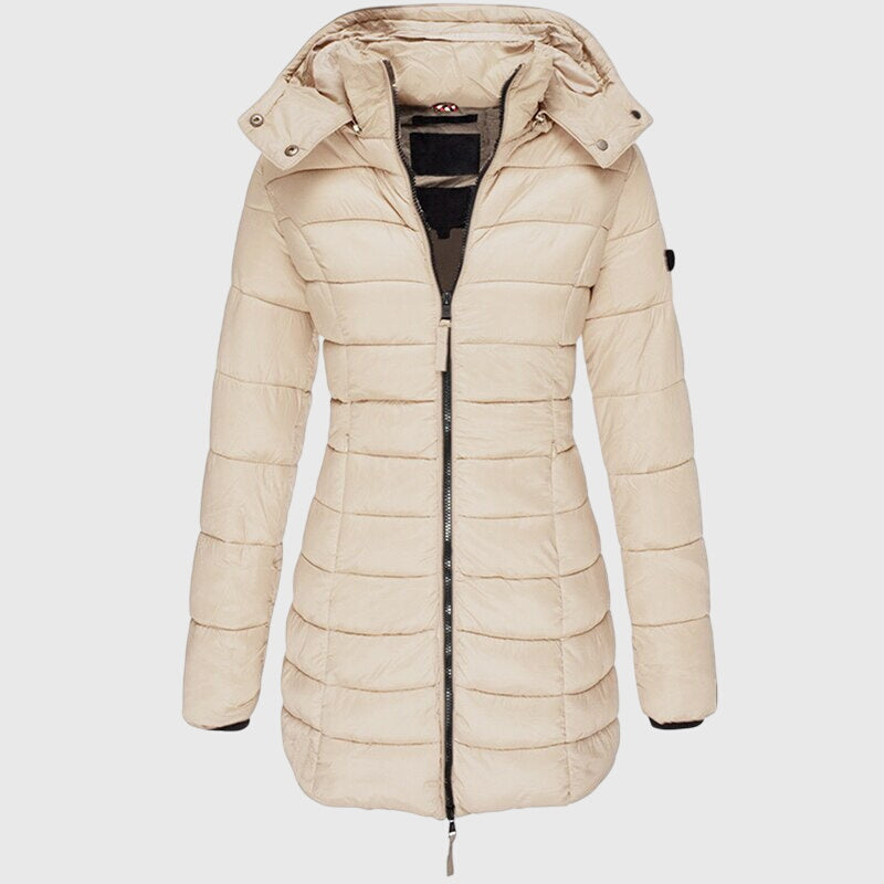 Elise- Extended Length Down Coat