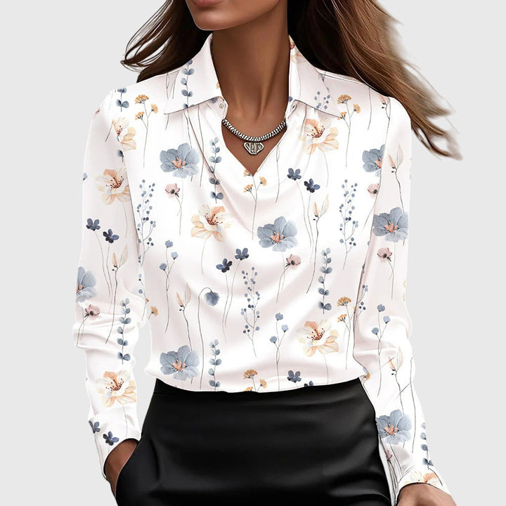 Rosa | Elegant Blouse with Floral Print