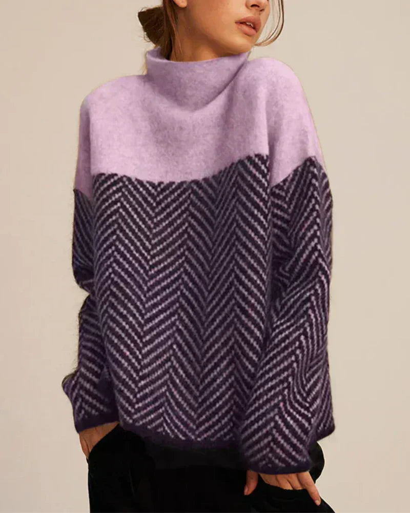 Norah | Cozy Cotton Turtleneck Knit