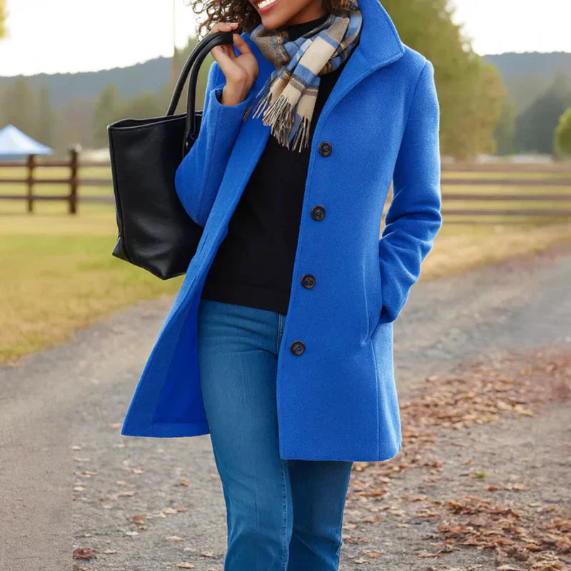 Aurora | Classic Single-Breasted Coat