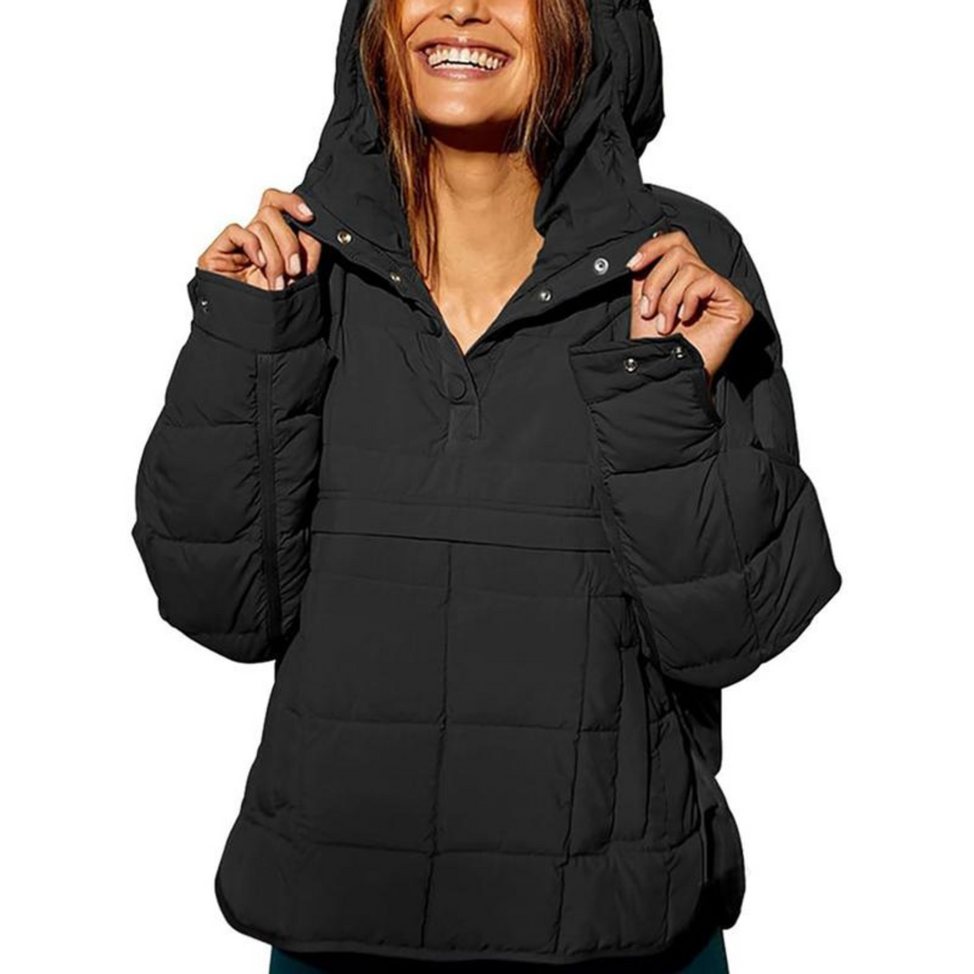 Farrell | Oversized Hooded Pullover Jacket