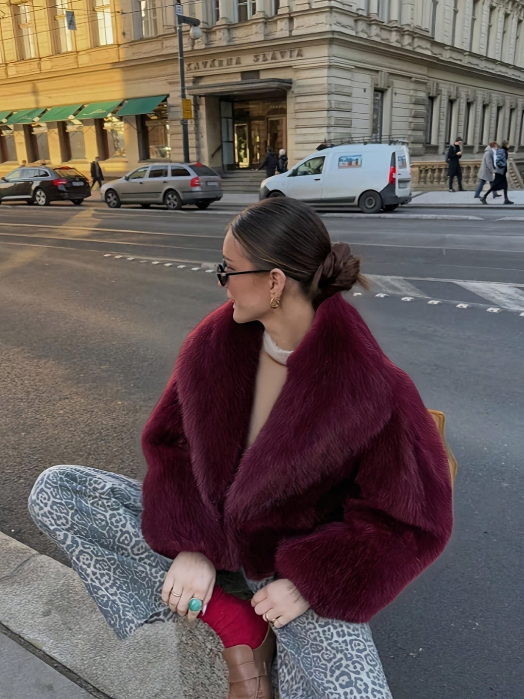 Novie | Luxury Faux Fur Winter Jacket