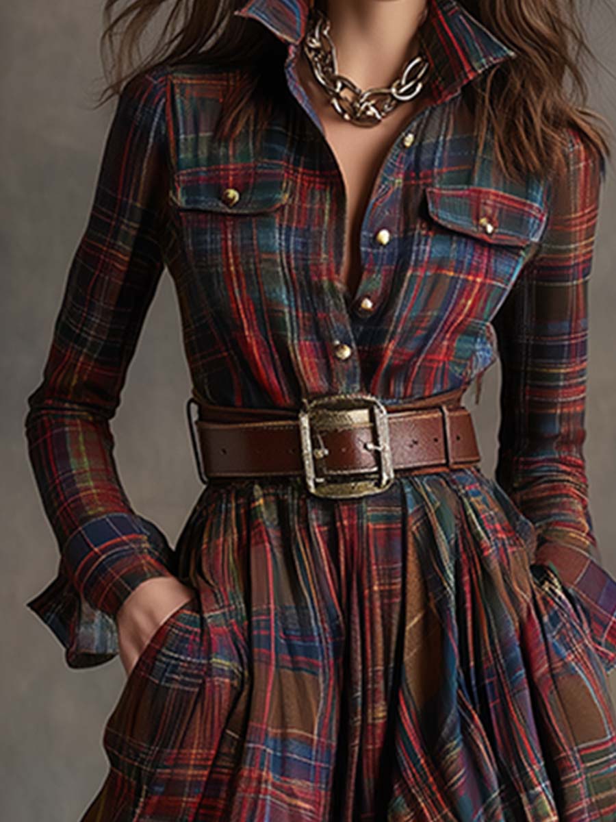 Paizley | Classic Button-Up Shirt Dress