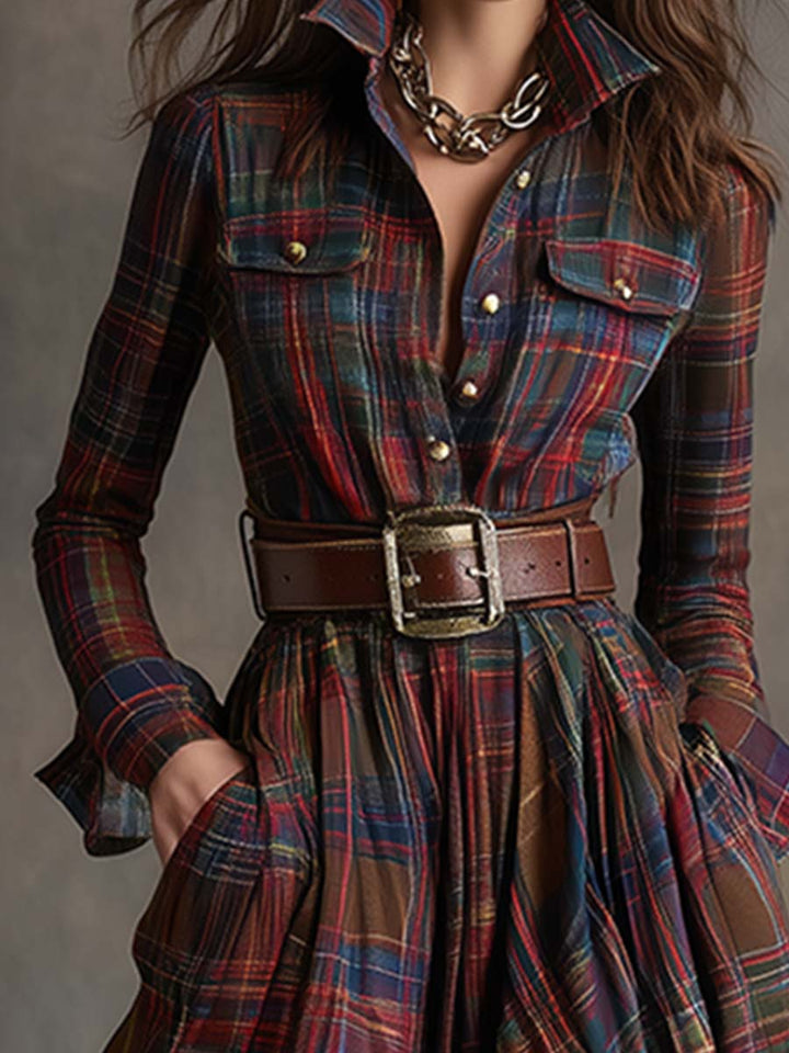 Paizley | Classic Button-Up Shirt Dress
