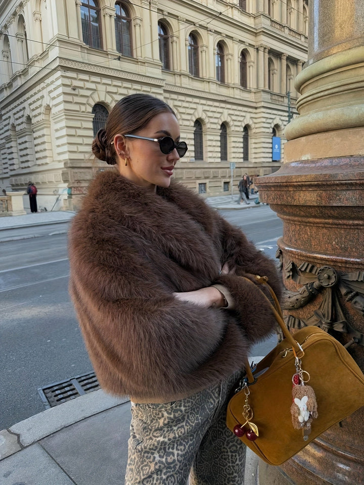 Novie | Luxury Faux Fur Winter Jacket