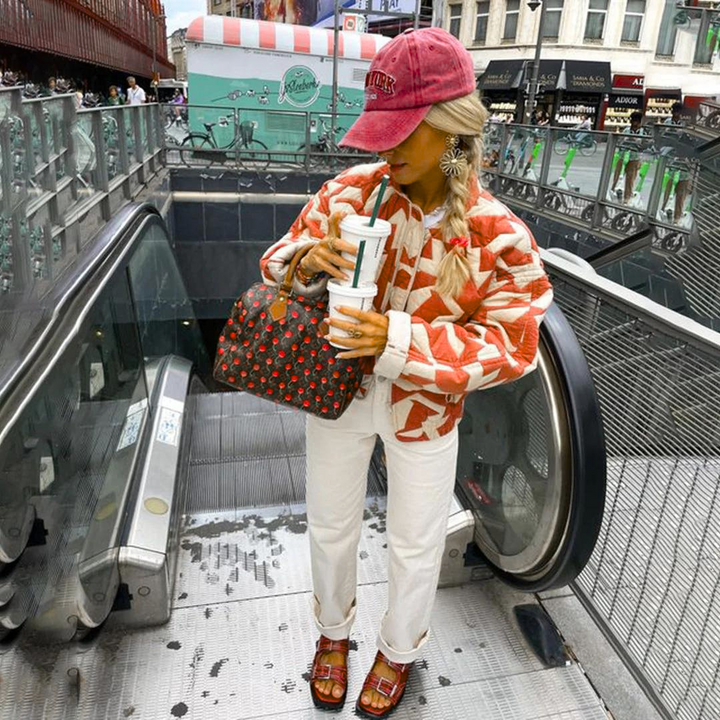 Nicole | Trendy Printed Jacket