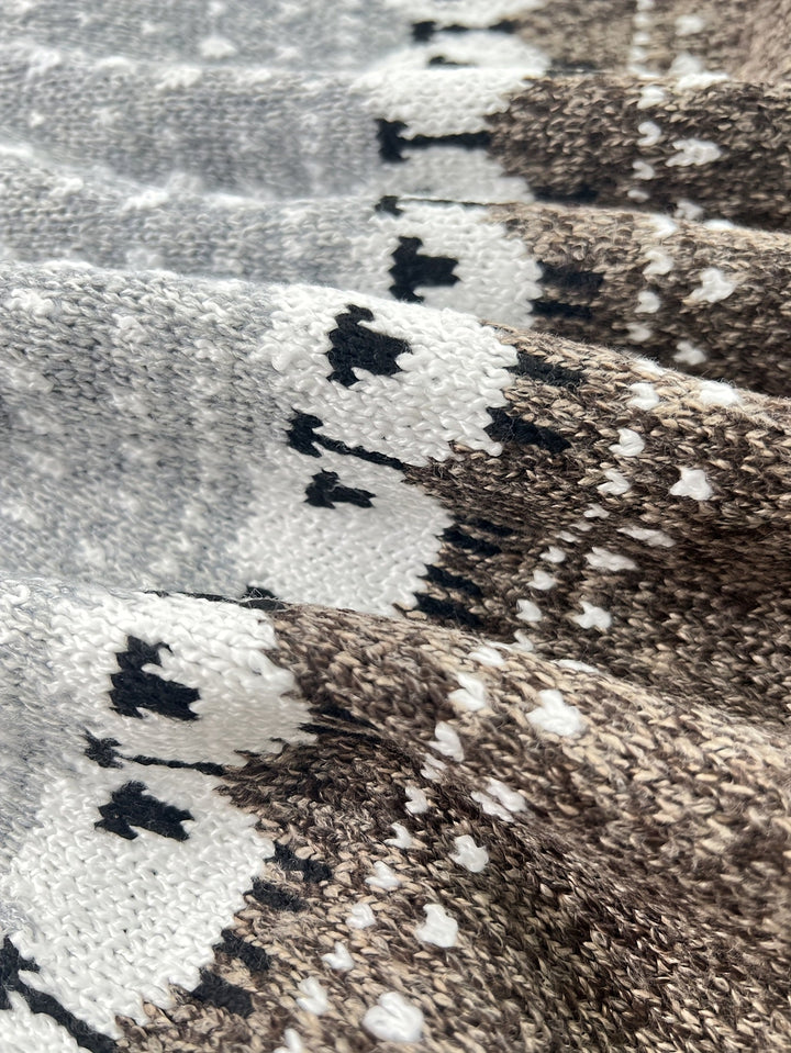 NORDIC™ | Stylish Winter Sweater Featuring Sheep Jacquard Design