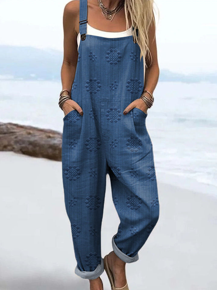 Freja | Easygoing Patterned Jumpsuit