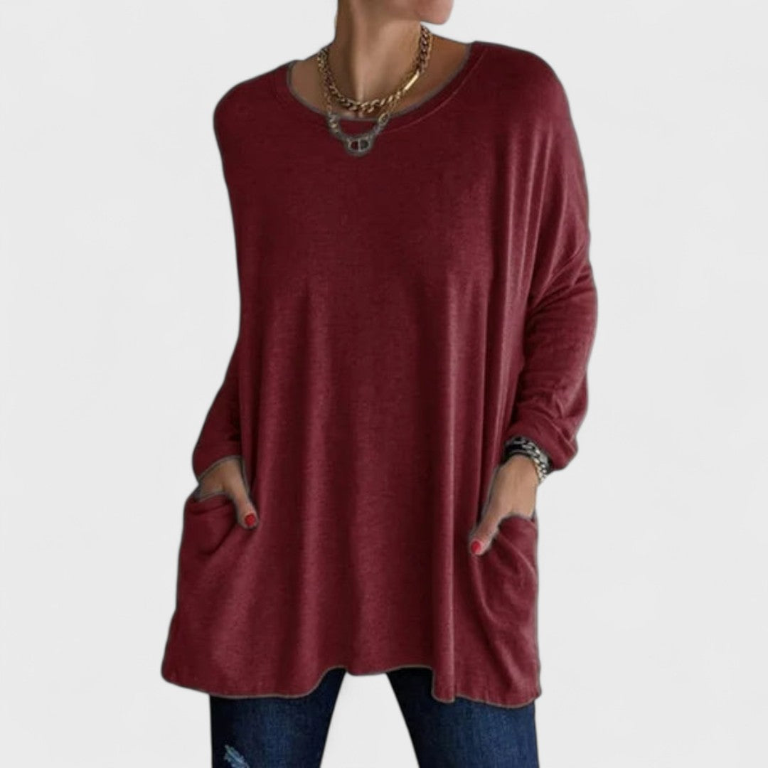 Moira | Relaxed Long Sleeve Top