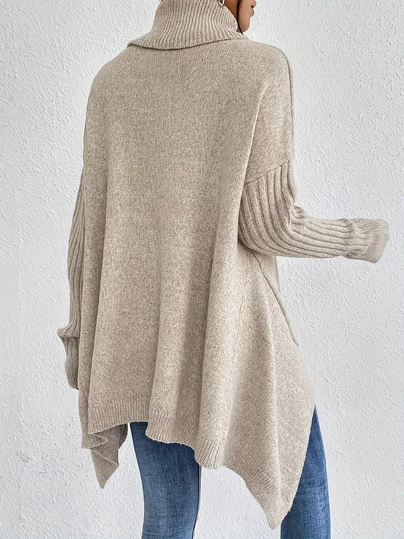 Mila | High Neck Sweater with Loose Fit