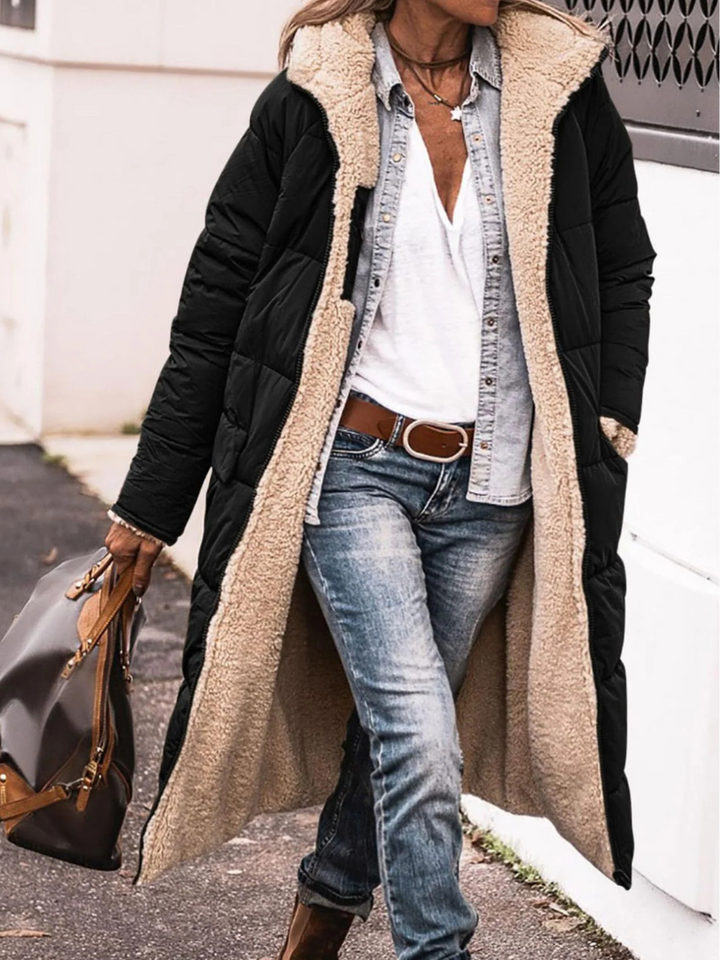 Avery | Dual-Sided Longline Coat